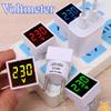 EU Plug Digital Voltmeter Universal Car Motorcycle Detector New Test Indicator Light Voltmeter