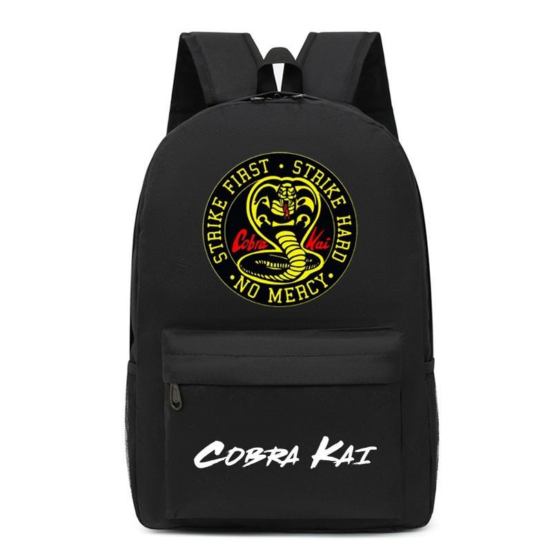 Kids Lightweight School Backpack Martial Arts Training Breathable Dual-Strap Bag With Geometric Print Unisex Design