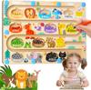 Magnetic Game Labyrinth, Montessori Toy Gift For, Numbers & Colours Educational Games Motor Skills Toy Sorting Game for Children Christmas