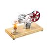 Mini Hot Air Stirling Engine Motor Model Colorful LED Electricity Power Generator Educational