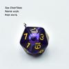 Cross-Border 20-Sided Acrylic Dice with Pearl Texture for Role-Playing DIY Accessories