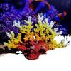 Colorful Artificial Coral Ornament Unique Coral Water Plant Figurines  For Aquarium Fish Tank