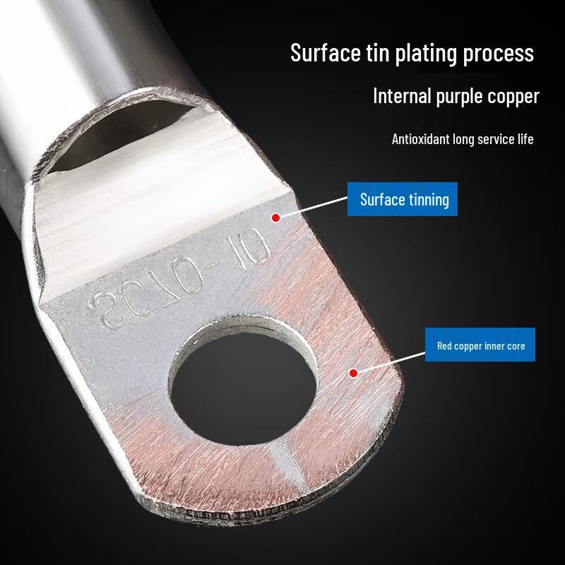 Kaixiang National Standard SC Tinned Copper Crimp Lugs