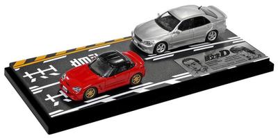 MODELER'S 1/64 Набор Initial D Том 14 Сакамото Cappuccino и Нобухико Акияма Altezza