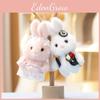 Plush Rabbit Toy Pendant Wedding Gift Cute Animal Plush Doll For Bridal Decor