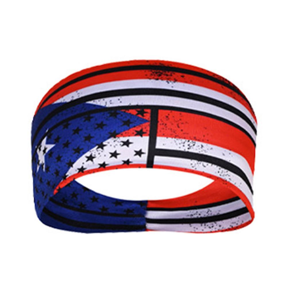Стильная повязка на голову для мужчин, женщин и детей, модный и удобный головной аксессуар, флаги, напульсники, универсальный