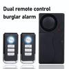YNF 110dB Vibration Anti-Theft Alarm, 10 Sensitivity Levels, Wireless Remote Alarm for Motorcycle Car E-Bike
