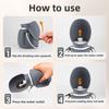 2 In 1 Silicone Dog Water Bottle, Foldable Leakproof Bpa Free Portable Pet Bottle With Carabiner For Hiking Car Travel Training 800ml