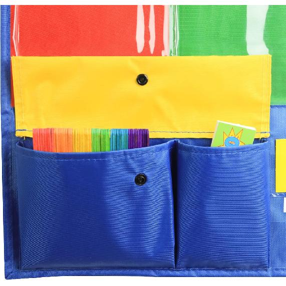 Godery Place Value Charts & Counting Caddie Pocket Chart for Classroom (Hundreds, Tens, Ones)