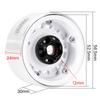 INJORA CNC Aluminum -10mm Offset 1.9" Wheels for 1/10 RC Crawlers (W1903)