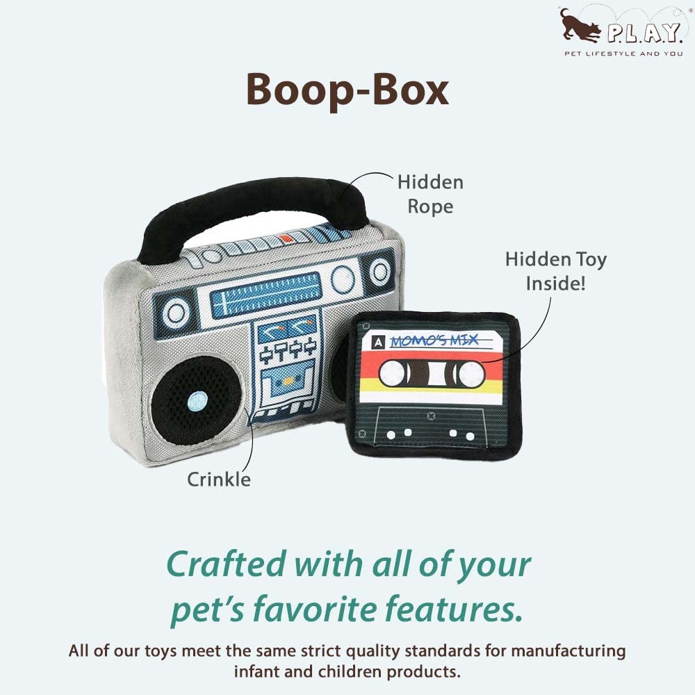 Play ROOP Dog Toy 0524 Play Eighties Classic Radio Cassette Player