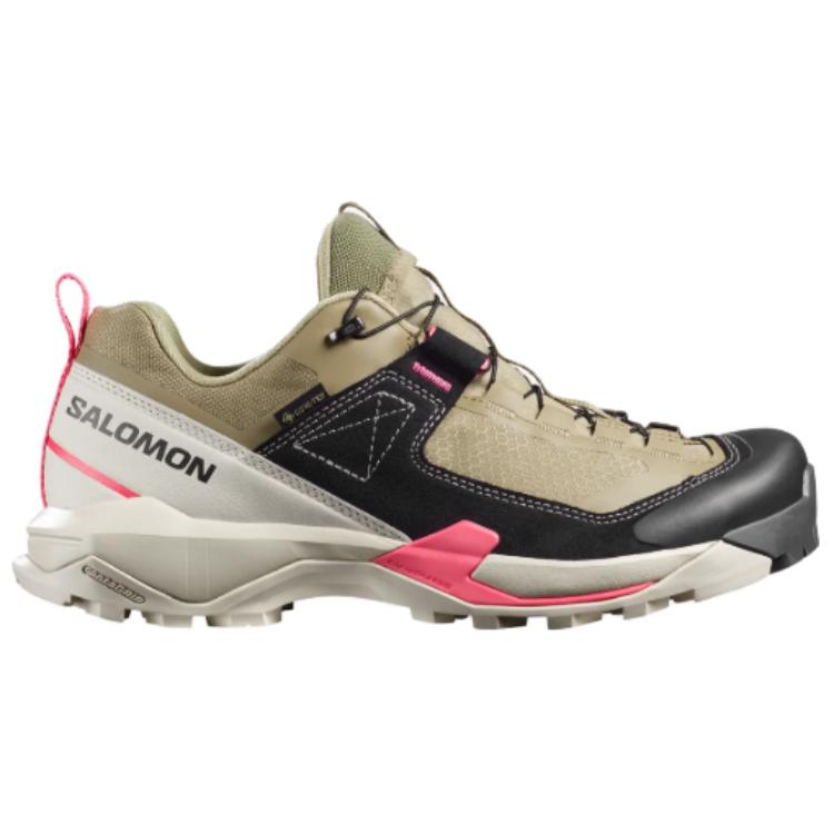 SALOMON Женские низкие походные ботинки X Ultra Alpine Gore-Tex Цвет: Розово-красный L47815000