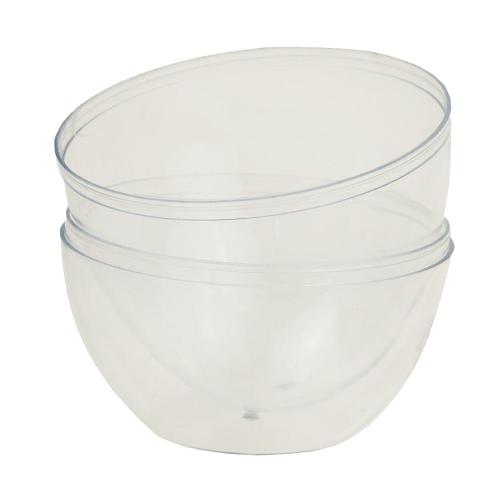 TG60437 Standing acrylic egg, plastic egg 12cm, for decorating, Easter decorations