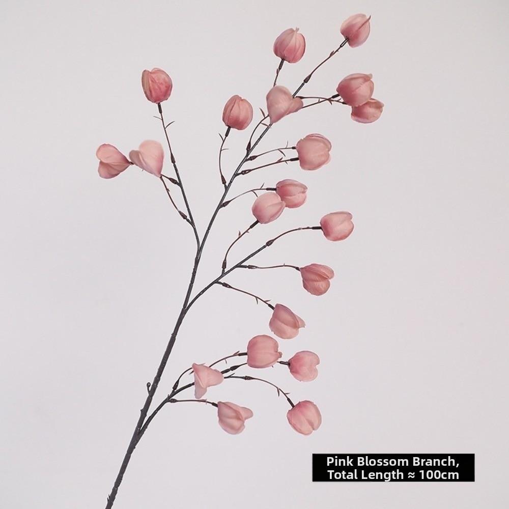 100cm Artificial Lantern Fruits Bouquets Long Branches Fake Flower  Photography Props