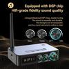 M9/M9Pro Bluetooth аудио приемник передатчик DSP беспроводной адаптер NFC/AUX/RCA/USB U-диск/TF/6.5 микрофон караоке/коаксиальный/FM радио