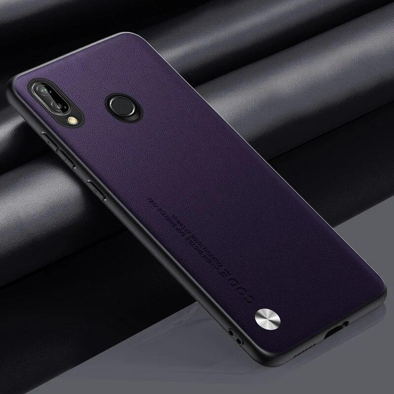 Роскошный чехол из искусственной кожи для Xiaomi Redmi Note 7, силиконовый противоударный защитный чехол для телефона Redmi Note 7 Pro 7S Note7