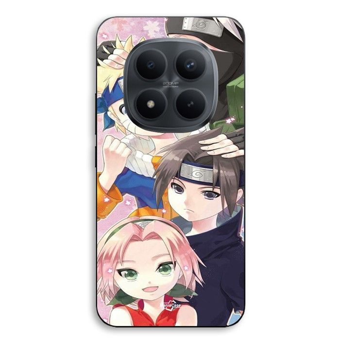Coque téléphone - MANIACASE - Xiaomi Redmi Note 15 Pro 5G - Silicone TPU - Motif Kakashi (Naruto) - Noir