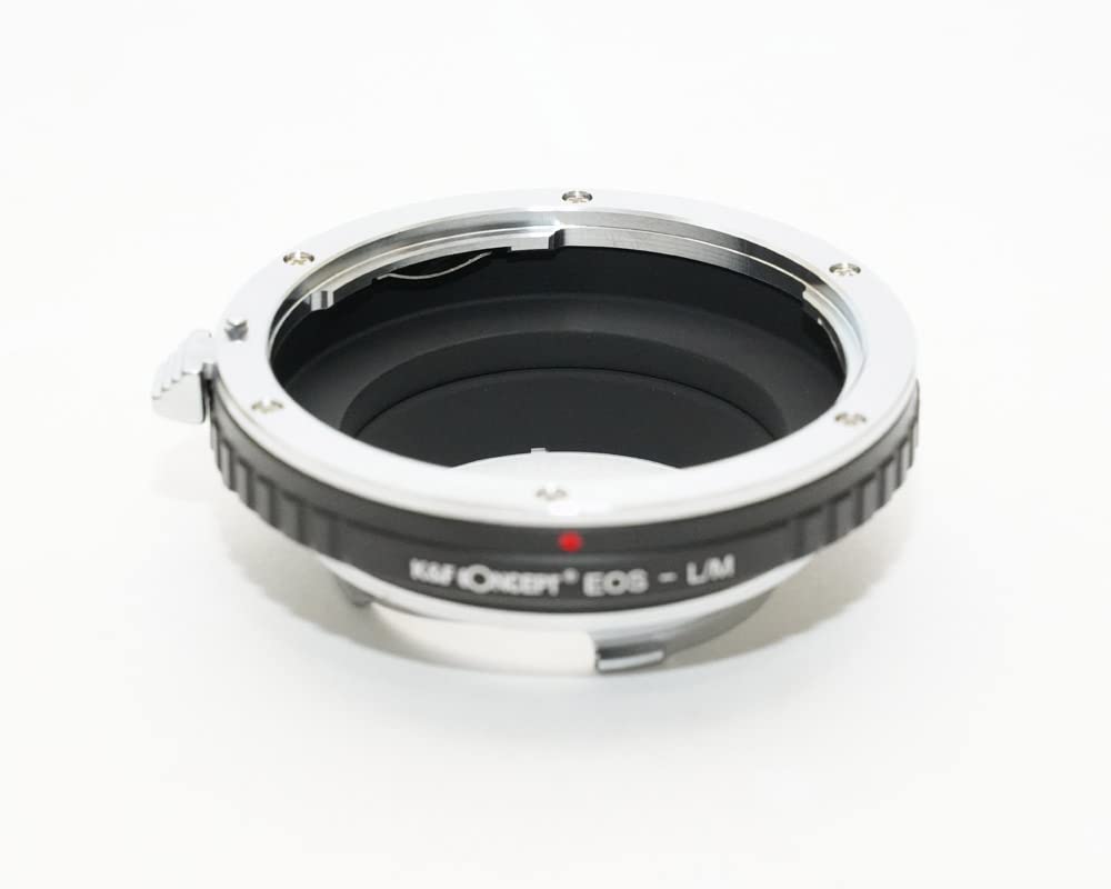 КОНЦЕПТ Адаптер объектива Canon EOS EF к креплению Leica M с салфеткой для объектива K&F (EF-S) эф-лм (КФЛМ)