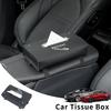 Car Seat Tissue Box Paper Towel Storage Bag Napkin Case Accessories For Jaguar XF XJ XFR XKR S-Type F-Type X-Type F-Pace I-Pace ZZ4