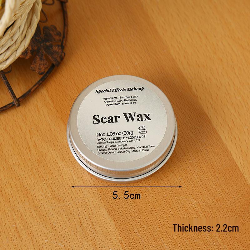 Хэллоуинский воск для имитации кожи и вампирская кровь для реквизита для макияжа