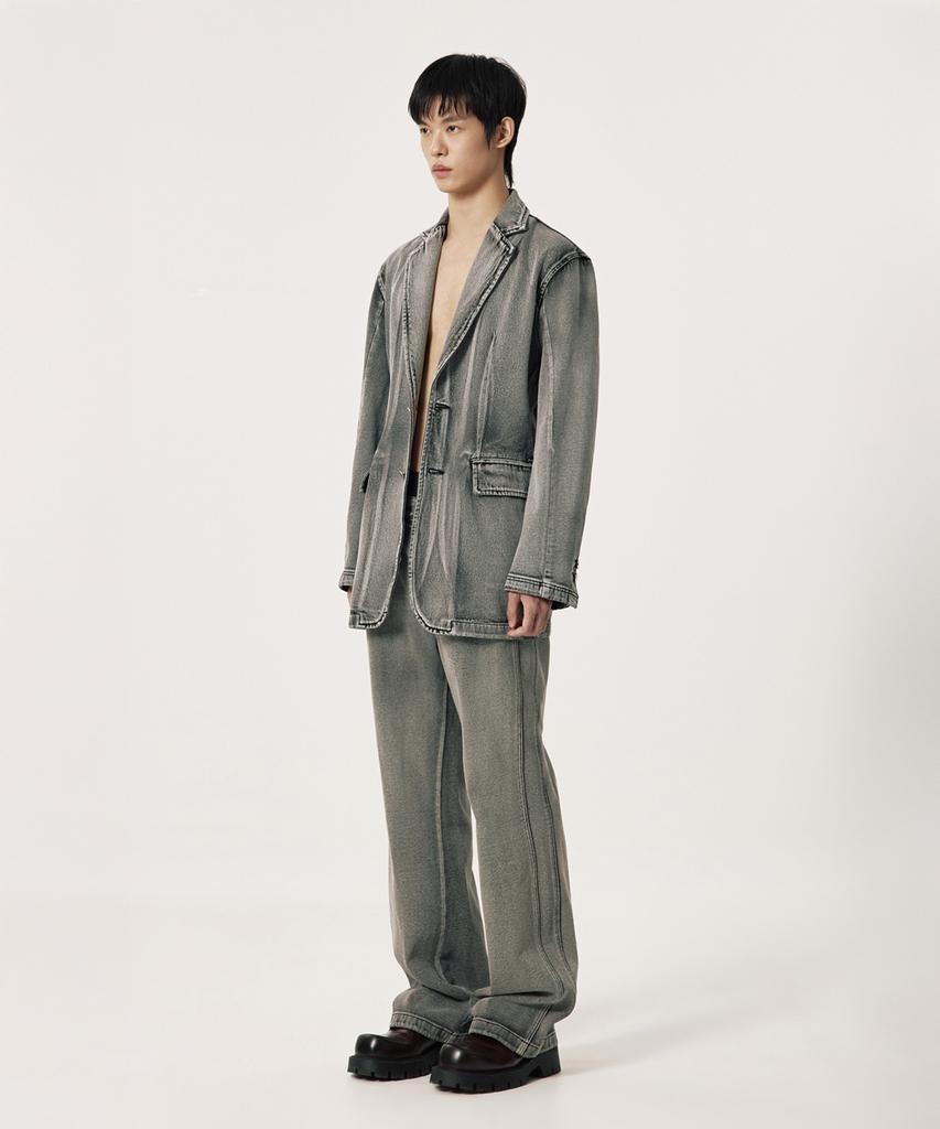 Mtw Disco Glare Grey Shadow Wash Jacket