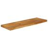 VidaXL Dessus de table à bord vivant 110x40x2,5cm bois massif manguier 370541