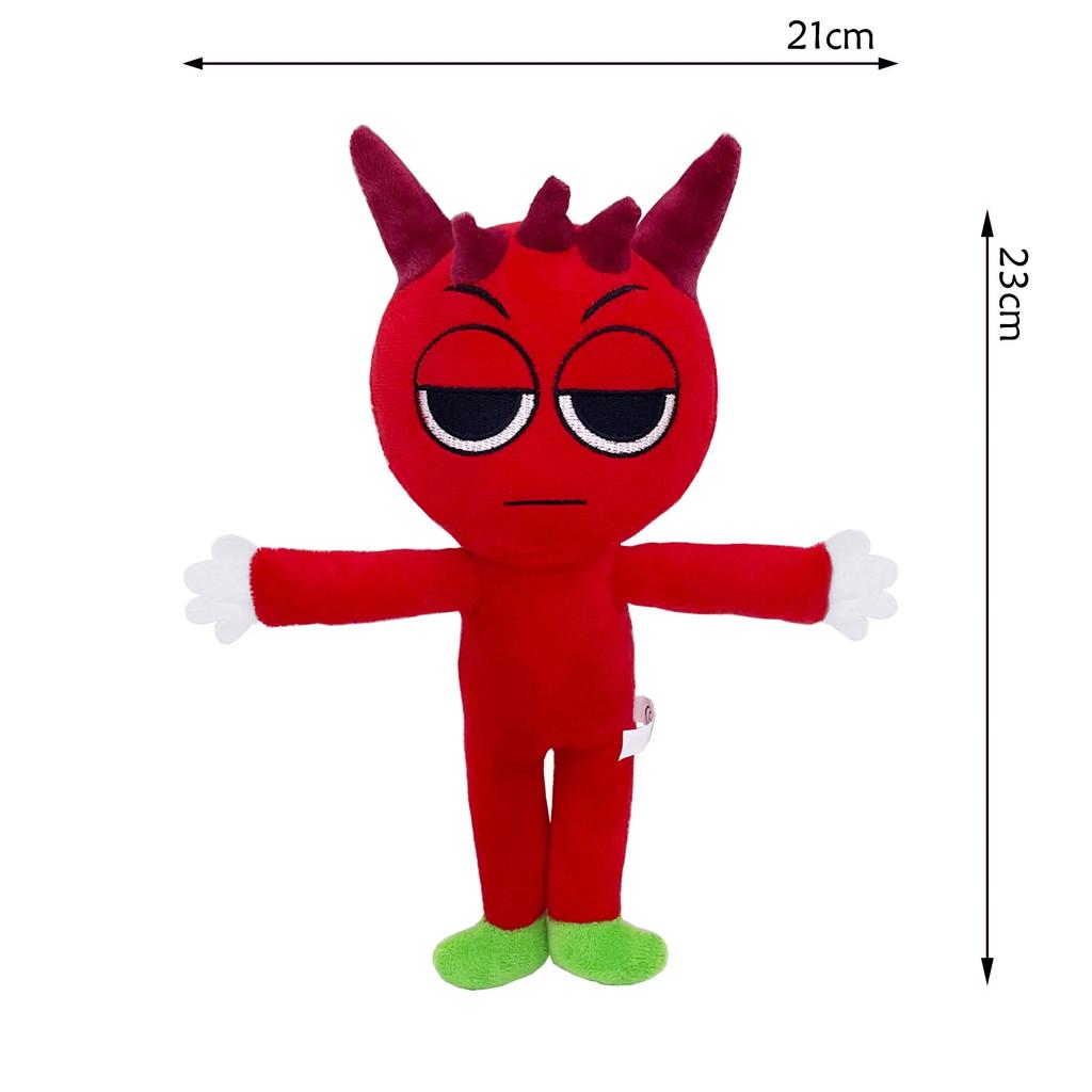 Новые плюшевые куклы Sprunki Плюшевые игрушки Sprunki Орен Венда Sprunki Мягкая кукла Плюшевая набивная игрушка для детей Рождественский подарок на день рождения Домашний декор