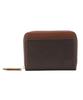 Takeo Kikuchi Кошелек для монет из состаренной кожи, мужской, темно-коричневый (543) 07001534