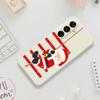 For Samsung Galaxy A17 5G Case Santa Claus Pattern Printing Straight Edge TPU Phone Back Cover