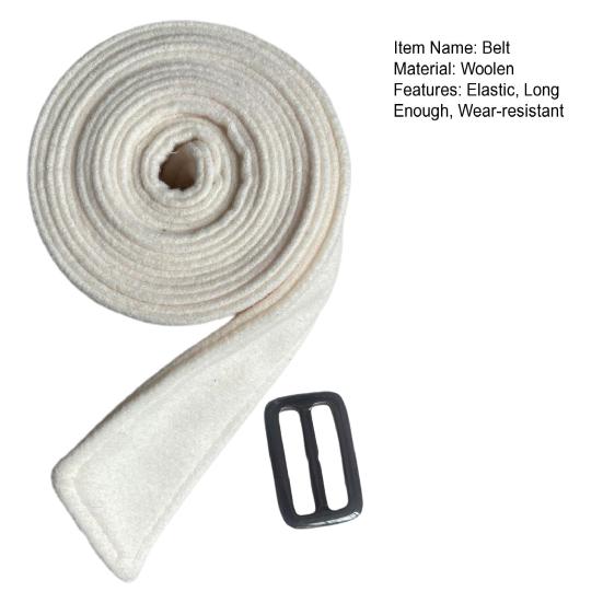 Пояс из искусственной шерсти, износостойкий декоративный аксессуар, стильное искусственное пальто на талии для школы