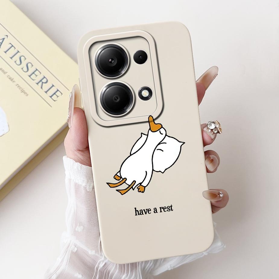 For Xiaomi Redmi Note 13 Pro 4G Case Cute Fashion Cartoon Cover Soft TPU Phone Cases For Redmi Note 13 Pro Plus Note13 5G Bumper