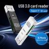 Высокоскоростной USB 3.0 Мульти-кардридер: Универсальная совместимость с SD/TF для камер, телефонов и компьютеров, Plug & Play