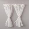 1/6 1/12 аксессуар для кукольного домика миниатюрная кружевная оконная занавеска мини-аксессуар для мебели для спальни реалистичный микропейзаж орнамент реквизит для фотосессии