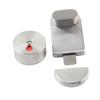Bathroom Door Lock Dead Bolt WC Privacy Indicator Vacant/occupied Restroom for