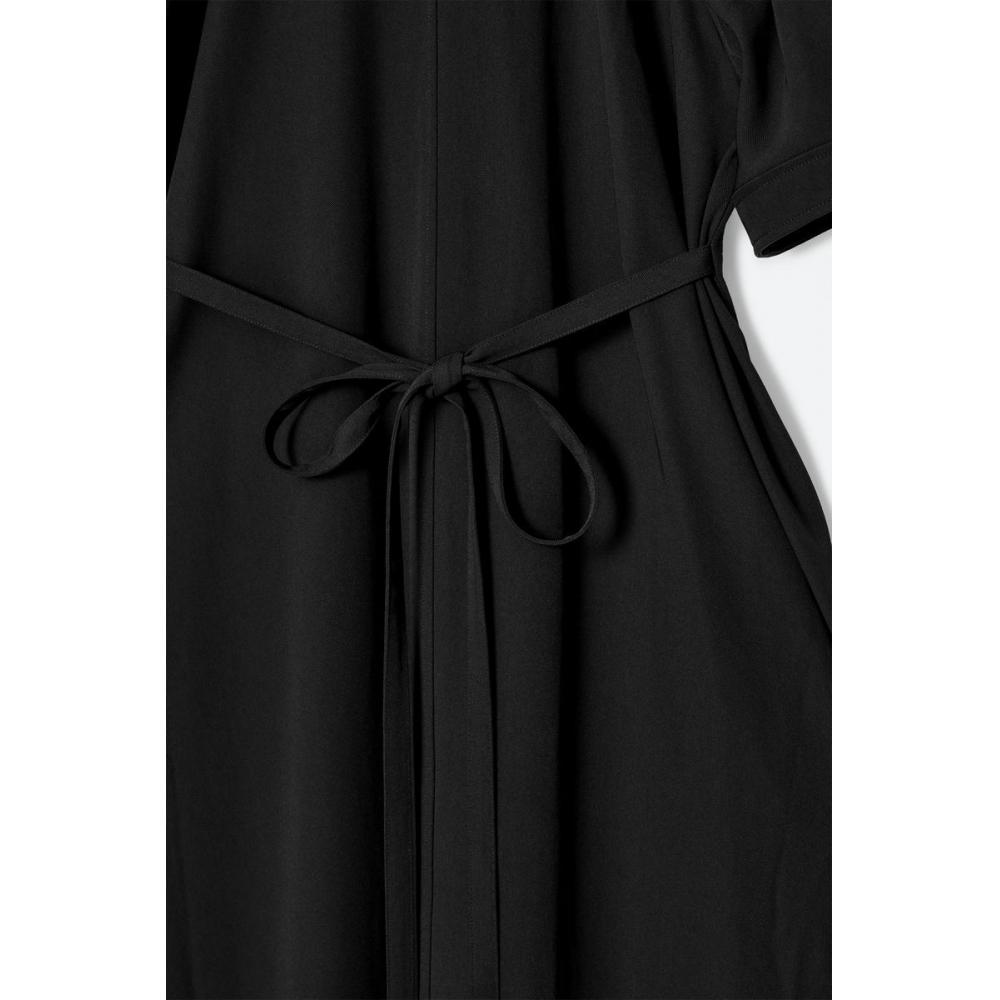 COS Платье макси с японским завязочным узором