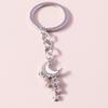 Chic Crystal Bow Bowknot Keychain Women Girls Key Ring Pendants for Car Key Holder Handbag Accessories DIY Jewelry Gifts