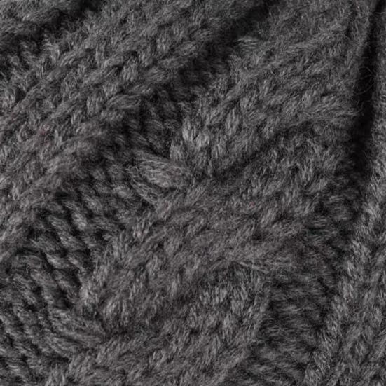 Мужская зимняя вязаная шапка среднего возраста с короткими полями, эластичная, с утолщенной витой текстурой, однотонная