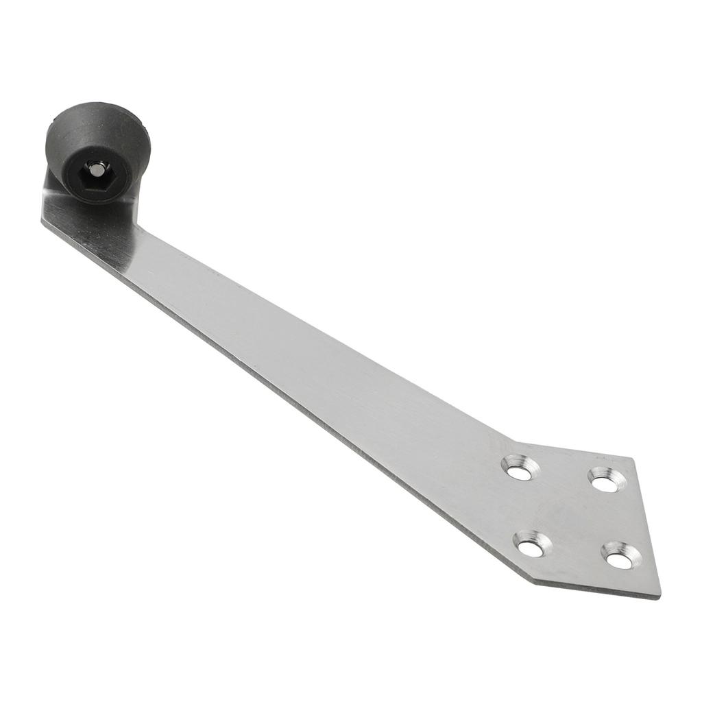 Защитные стопоры для дверей из нержавеющей стали Предотвращают повреждение стен дверью Надежный бесшумный бампер для деревянных и металлических дверей Простая установка