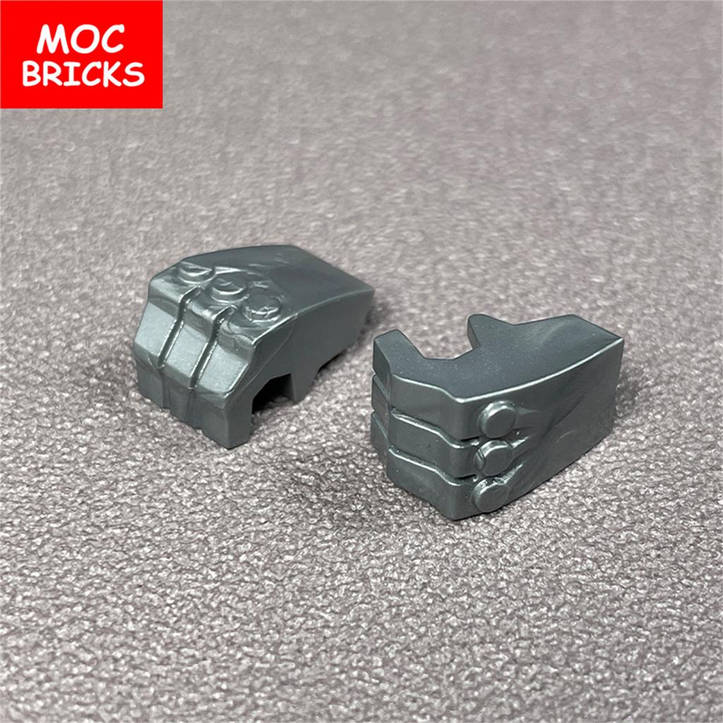 4 пары/лот Кубики MOC Часть тела Рука Кулак Гориллы Боксерская перчатка 11092 Оружие Строительные блоки Куклы DIY Игрушки Для Детей Подарки