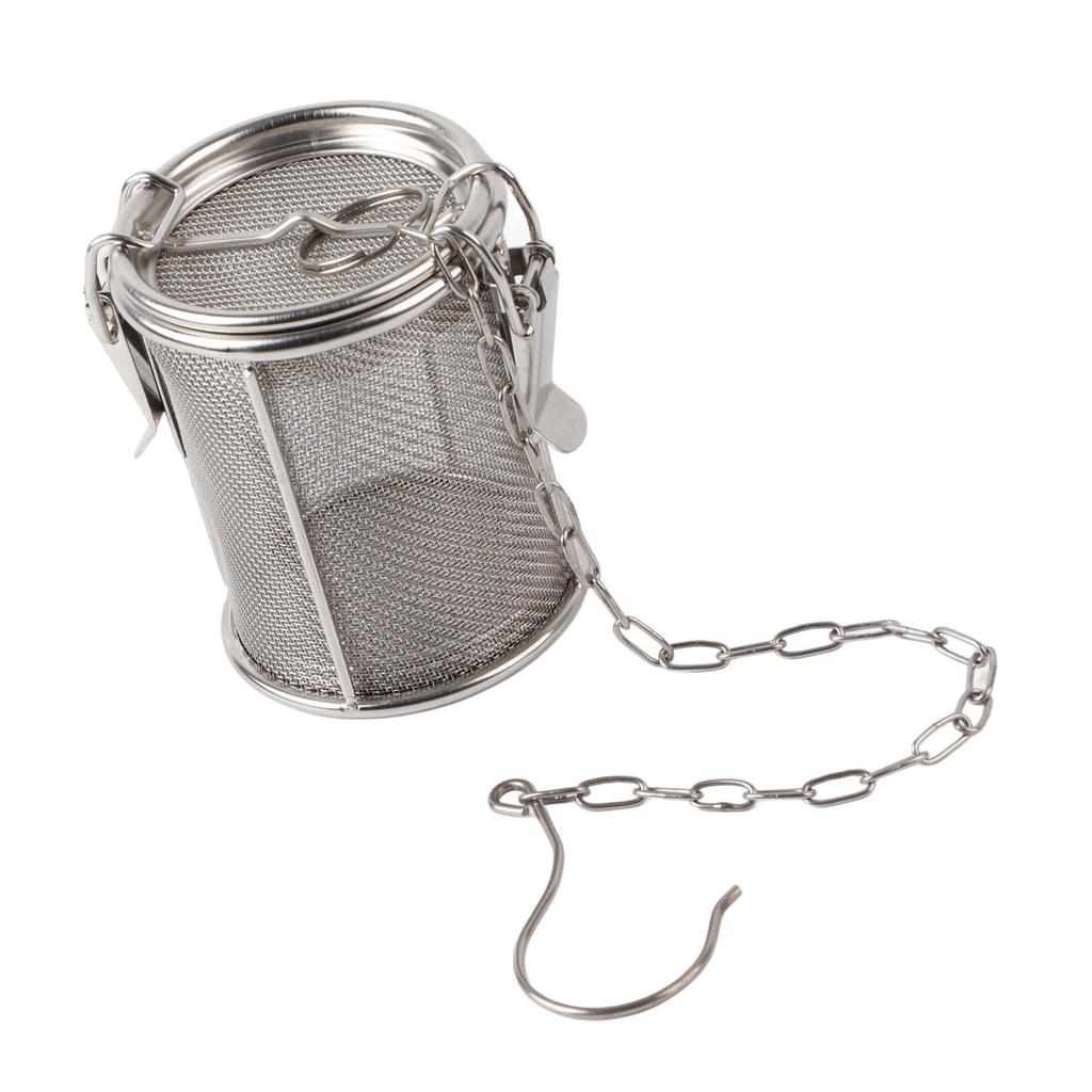 Stainless Steel Tea Ball Strainer Soup Seasonings Seperation Basket Spice Filter