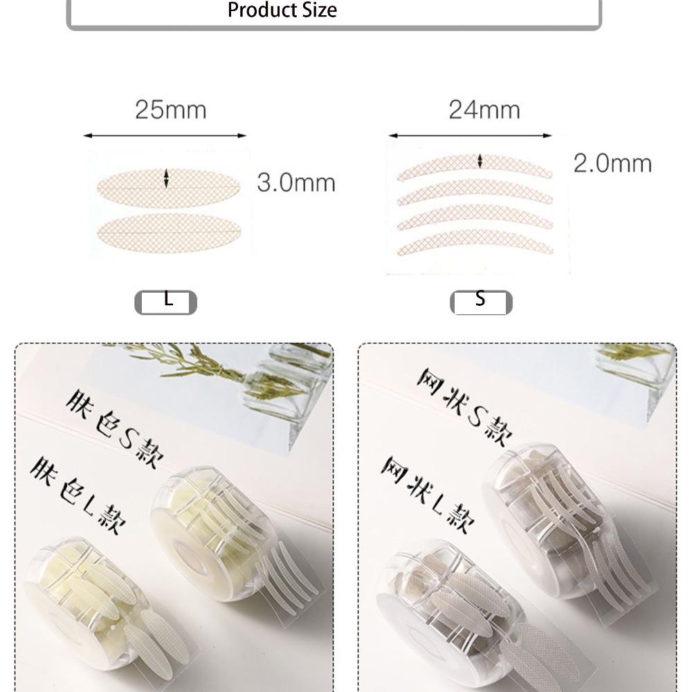 Инструменты для красоты глаз Клейкие кружевные полоски для подтяжки глаз Невидимые наклейки для век Двусторонняя лента для век