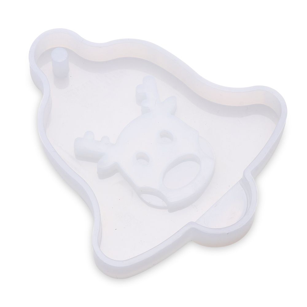 Инструменты для изготовления украшений из дерева Форма из хрустальной смолы Силиконовая форма Рождественские украшения Формы из эпоксидной смолы