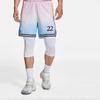 Li-Ning Дышащие трикотажные баскетбольные шорты мужские шорты розовые синие AAPS021-1