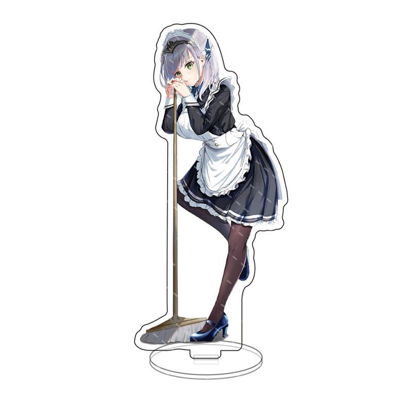 Японское аниме Hololive Vtuber, акриловая фигурка Usada Pekora Uruha Rushia Hosimati Suisei Inugami Korone, модель на подставке