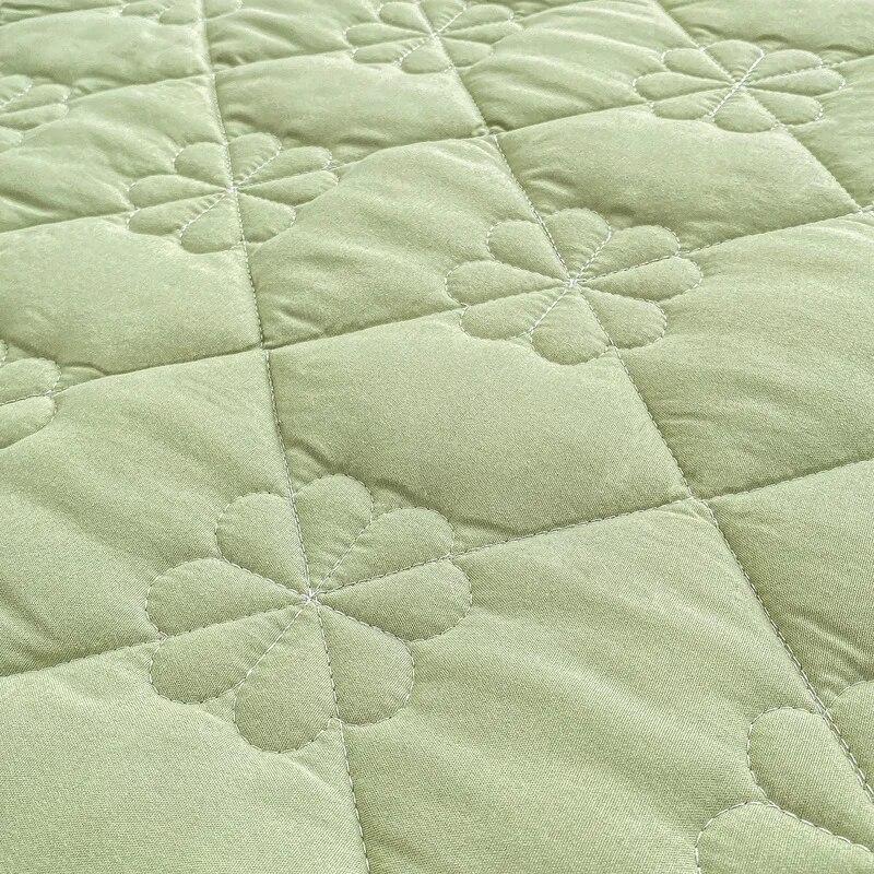 Class A Soy Quilted Adjustable Fitted Sheet Raw Cotton Fabric,Mattress Protector Cover,Bed Sheet With Elastic Band 160x200