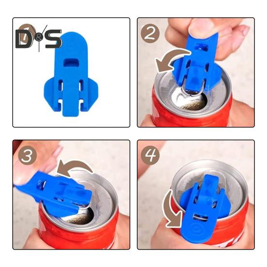 Can Opener Multifunctional Labor-saving Plastic Manual Beverages Bottle Opener Kitchen Tools