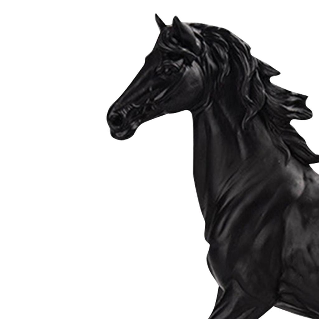 Статуя лошади, домашний декор, поделки из смолы, коллекционная фигурка, украшение для ландшафтной столовой