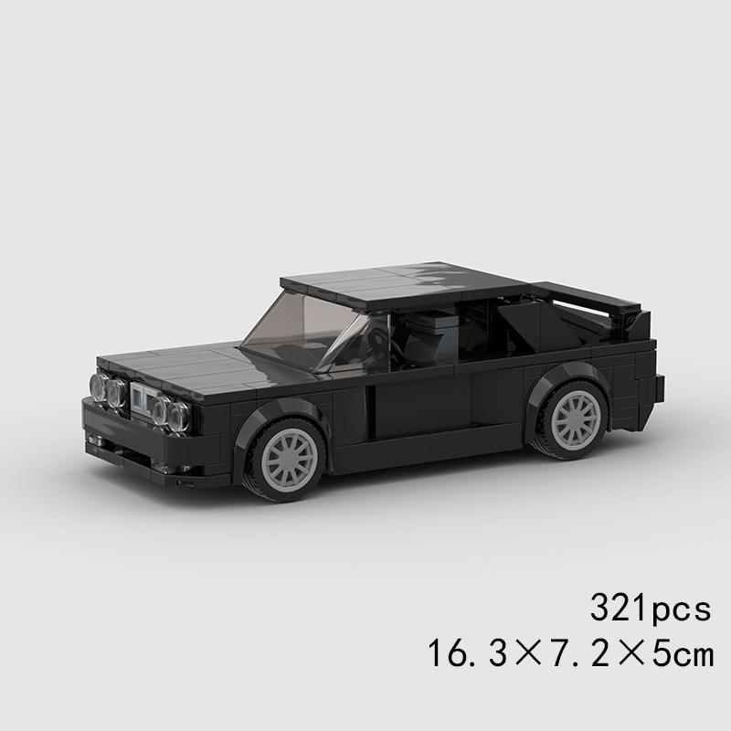 City MOC Car Speed Technical Vehicles Pickup Super Racers Rally Sports Racing Bricks Model Building Blocks Toy Christmas Gift