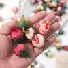 10/20Pcs Rose Artificial Flowers 3CM Silk Fake Flowers for Home Decor Wedding Decoration Garden Outdoor Craft Wreath Accessories
