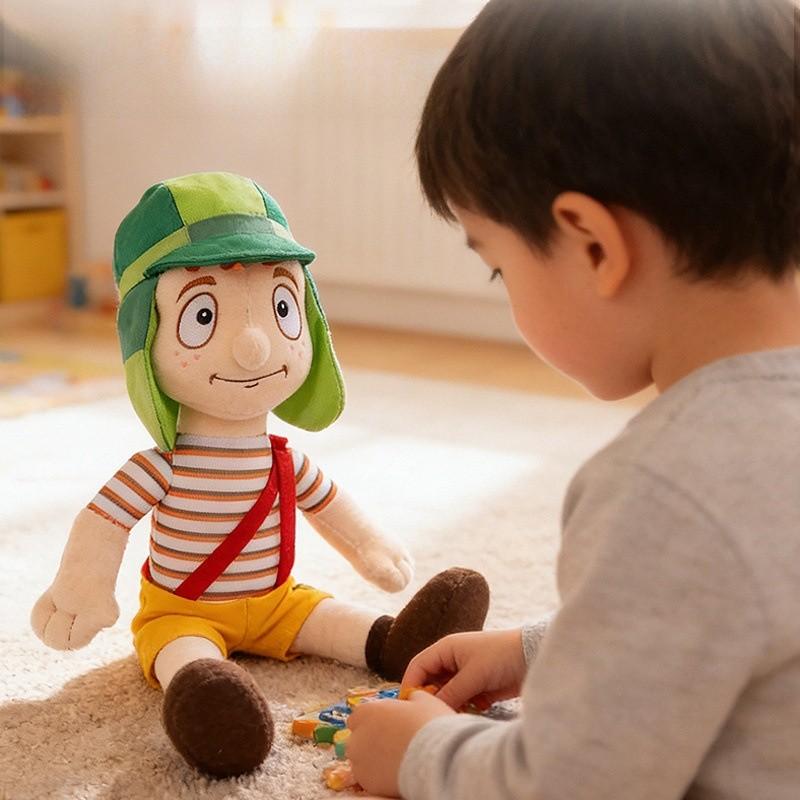Плюшевая кукла для детей El Chavo с одеждой и аксессуарами для дней рождений и подарков